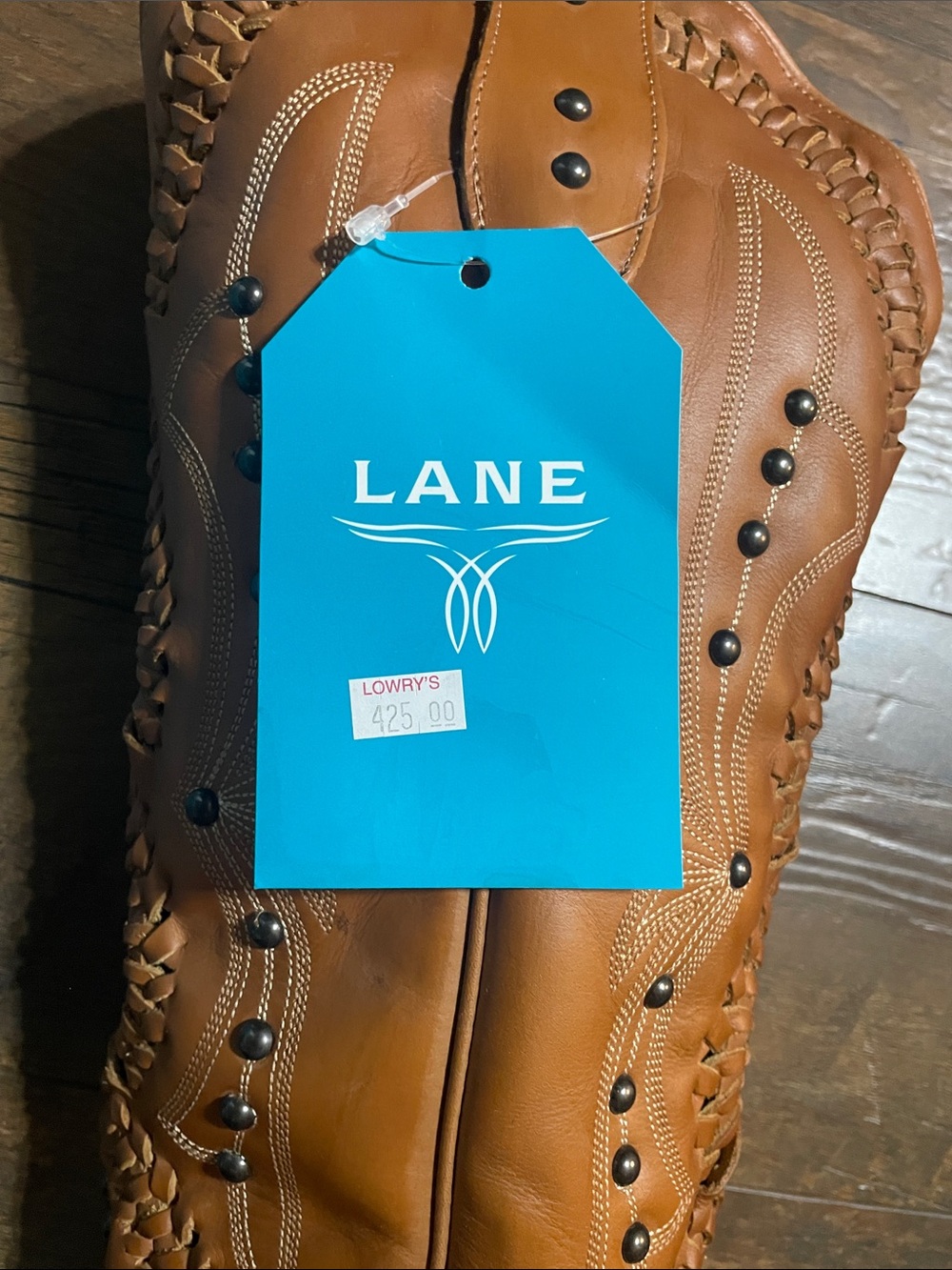 Lane Leather Western Boots - Tan - Picture 2 of 7